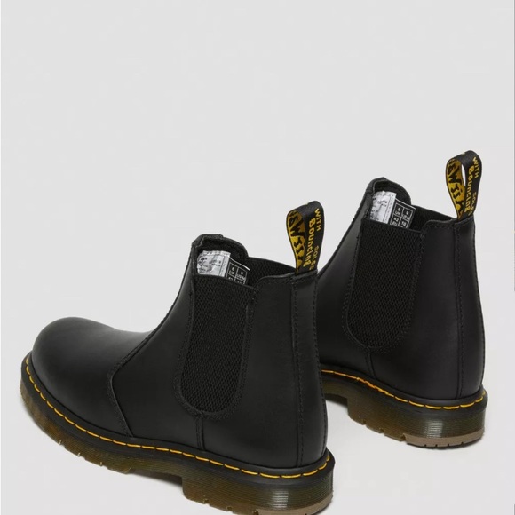 Dr. Martens Black Leather Boots - Picture 2 of 8
